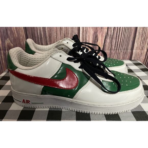 🇲🇽🔥 RARE 2006 Size 9- Nike Air Force 1 Premium Mexico World Cup Vintage Y2K - Picture 1 of 12